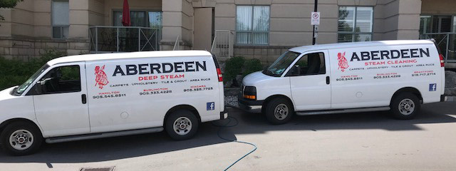 Aberdeen Carpet Cleaning Vans