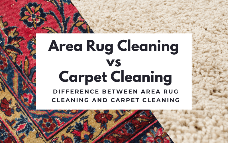 The Difference Between Area Rug Cleaning and Carpet Cleaning