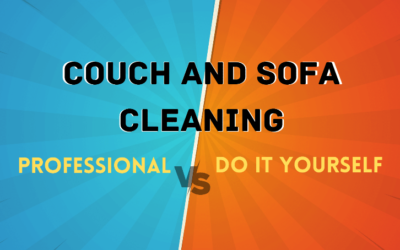 Professional vs DIY Couch and Sofa Cleaning