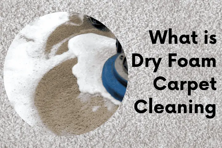what is dry foam carpet cleaning